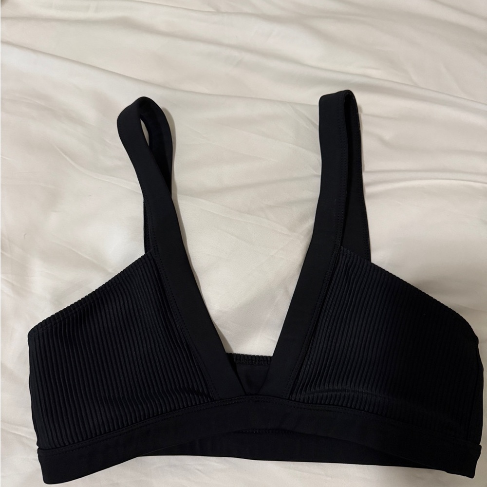 Tularosa Black Ribbed Women's Shore Bikini size medium